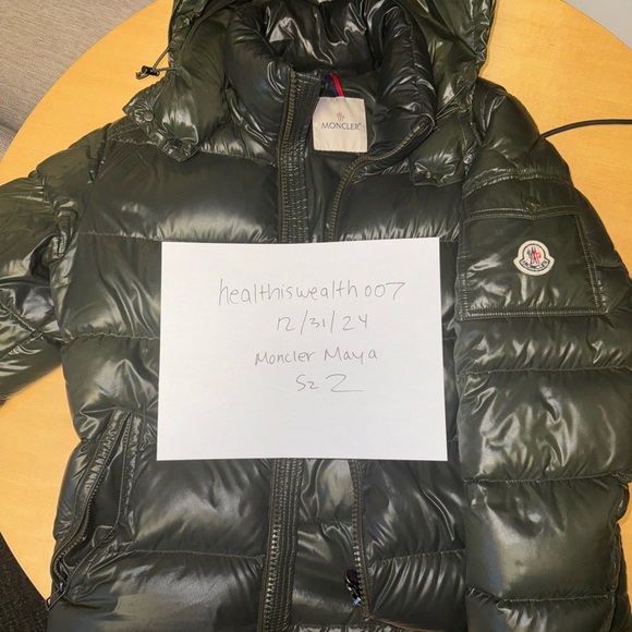 Moncler Maya Down Jacket Size 2 ( Medium) Men’s - Picture 4 of 10